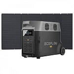 Комплект EcoFlow DELTA Pro + 1 солнечная панель 400W